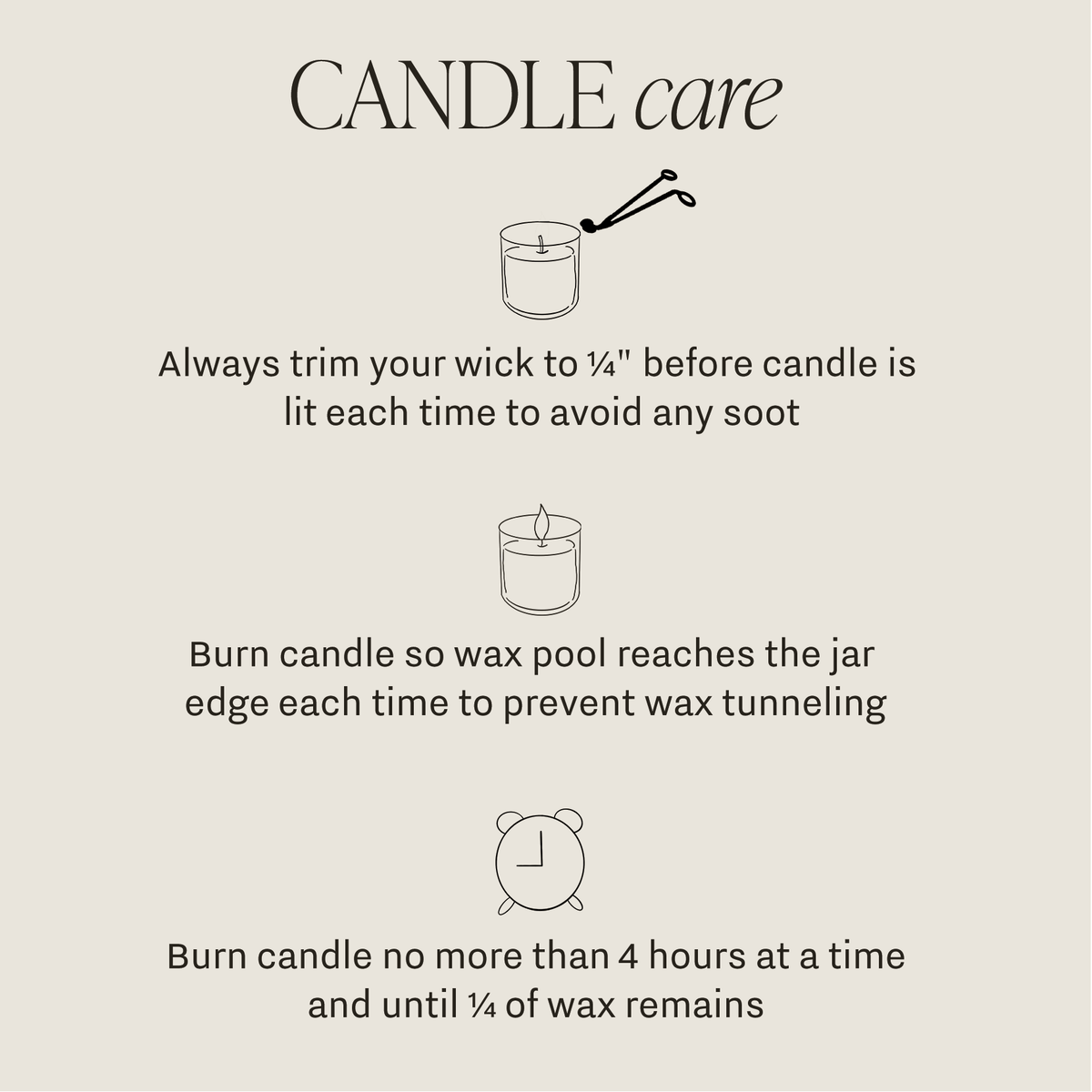 Favorite Sweater Soy Candle - Patterned 9 oz - Clear Jar (Cashmere and Vanilla)