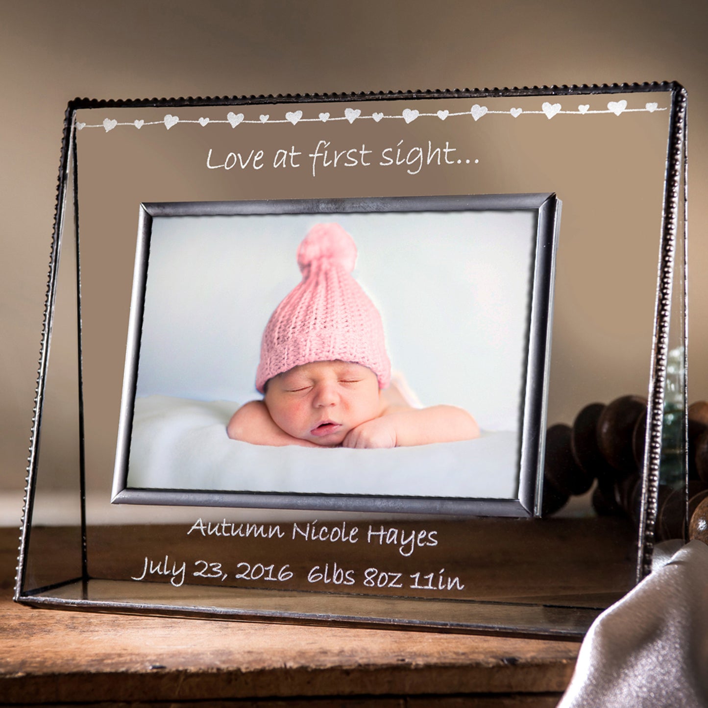 Baby Frame 'Love at First Sight' Personalized by J Devlin | Pic 319 EP558