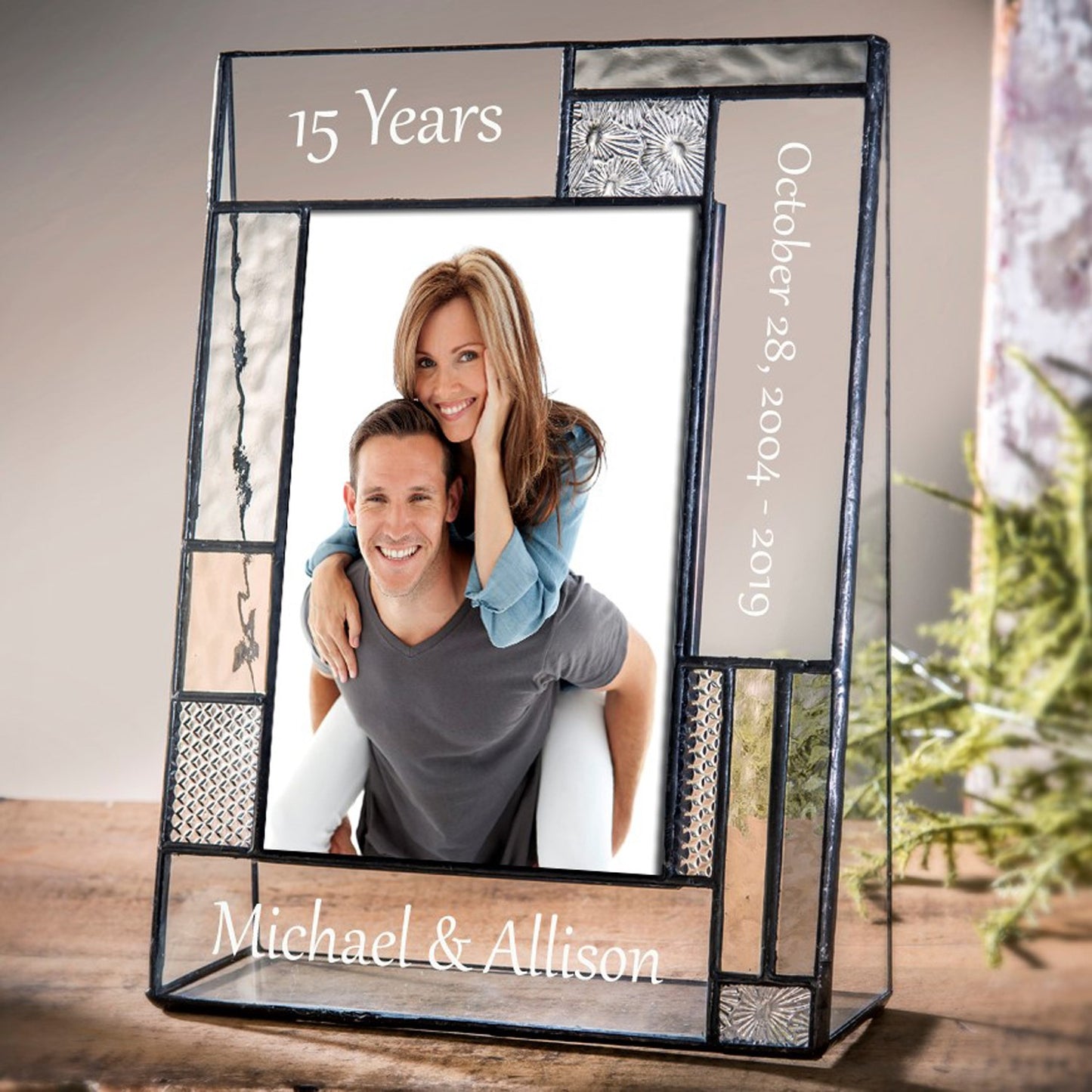 Anniversary Frames Personalized Gifts by J Devlin | Pic 392 EP625 EP626