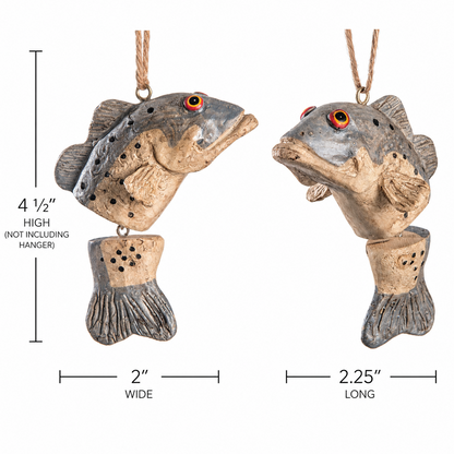 Bac 015 Bass Ornament