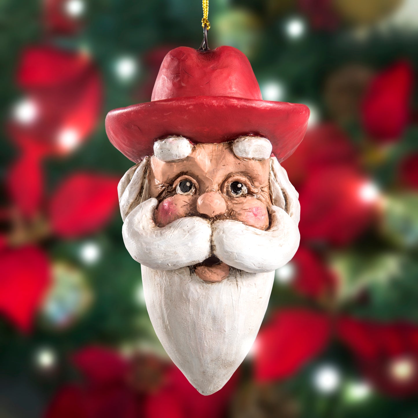 Bac 775 Cowboy Santa Head