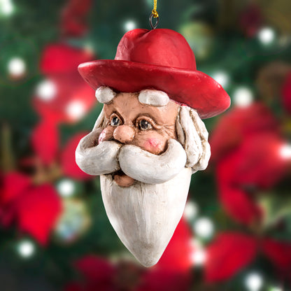 Bac 775 Cowboy Santa Head