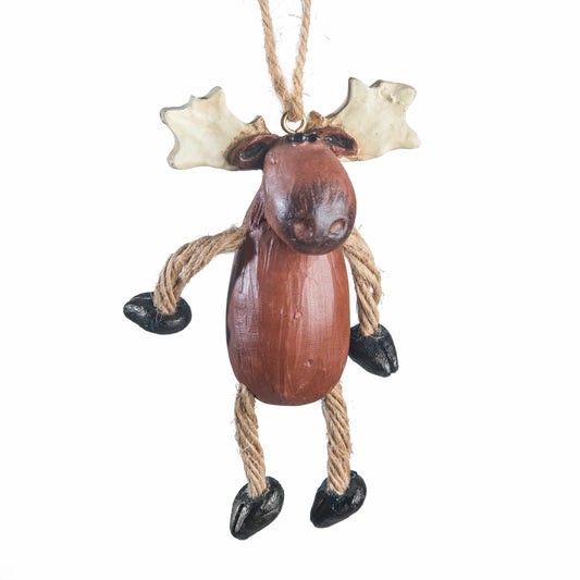 Moose Ornament - Cabin Decor - Bac 009