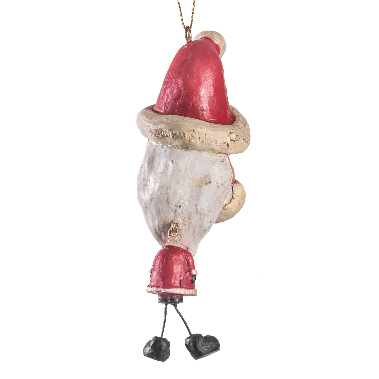 Santa Ornament with Smooth Beard by Bert Anderson - Bac 020