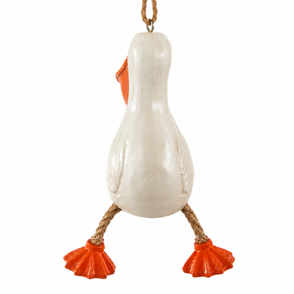 Back view of a pelican ornament by Bert Anderson.