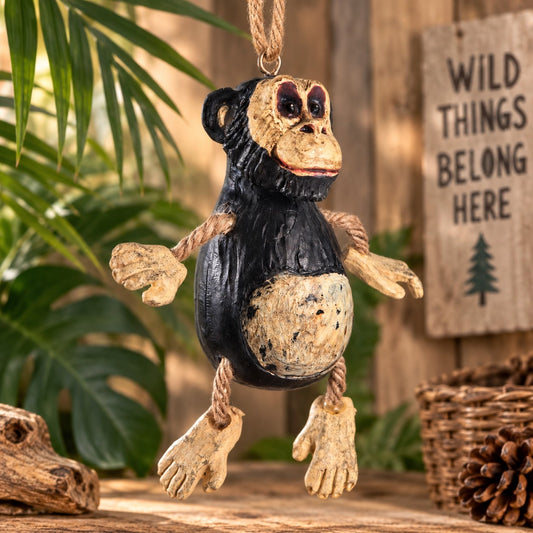 Chimpanzee Ornament - African Wildlife -BAC 087