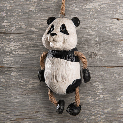 Panda Bear Ornament - Zoo Animal - Bert Anderson - Bac 124