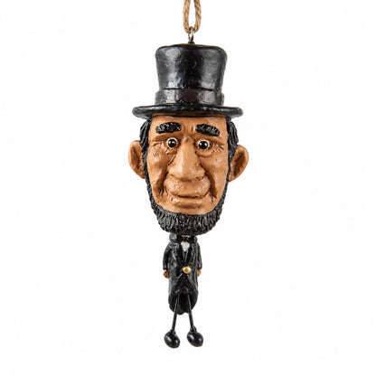 Abe Lincoln Ornament Americana Decor - Museum - Bac 702