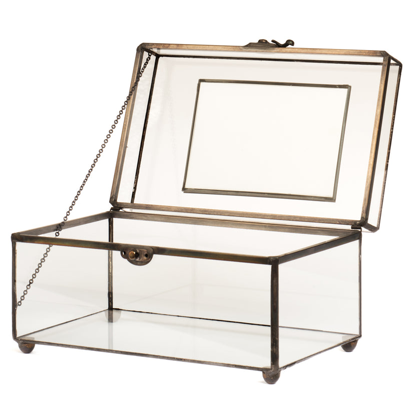 Glass Frame Picturebox Photo Box Large Glass Display Case | Box 603 – J Devlin Glass Art