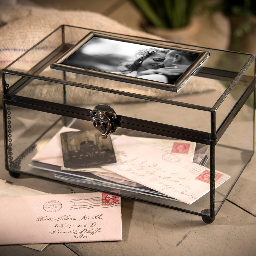 Glass Frame Picturebox Photo Box Large Glass Display Case | Box 603 – J Devlin Glass Art
