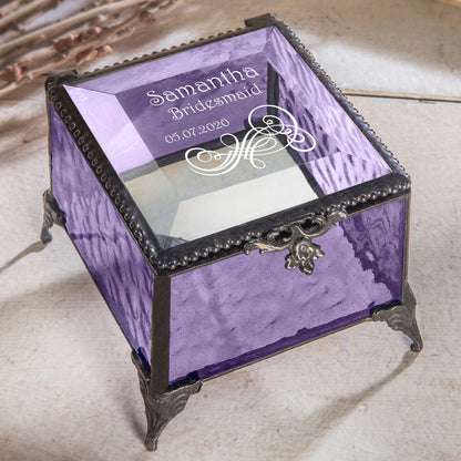 Bridesmaid Gift Personalized Keepsake | Box 326 EB235