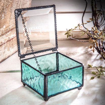 Personalized Glass Box with Name | Box 333 EB217-1