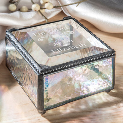 Gift for Mom Personalized Keepsake  Box by J Devlin | Box 333 EB254