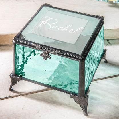 Personalized Jewelry Box Gift for Her by J Devlin | Box 326 EB245