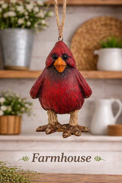 Bac 003 Cardinal Ornament