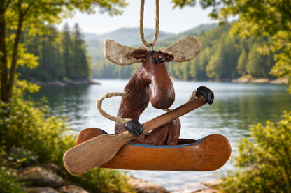 Bac 106 Moose in  a Canoe
