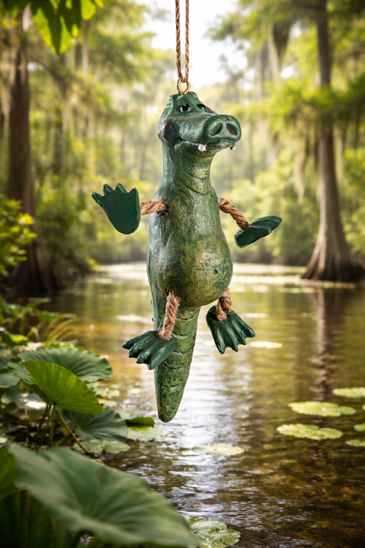 Bac 047 Alligator Ornament