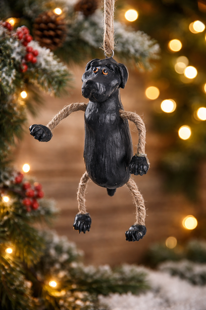 Bac 011 Black Lab Ornament