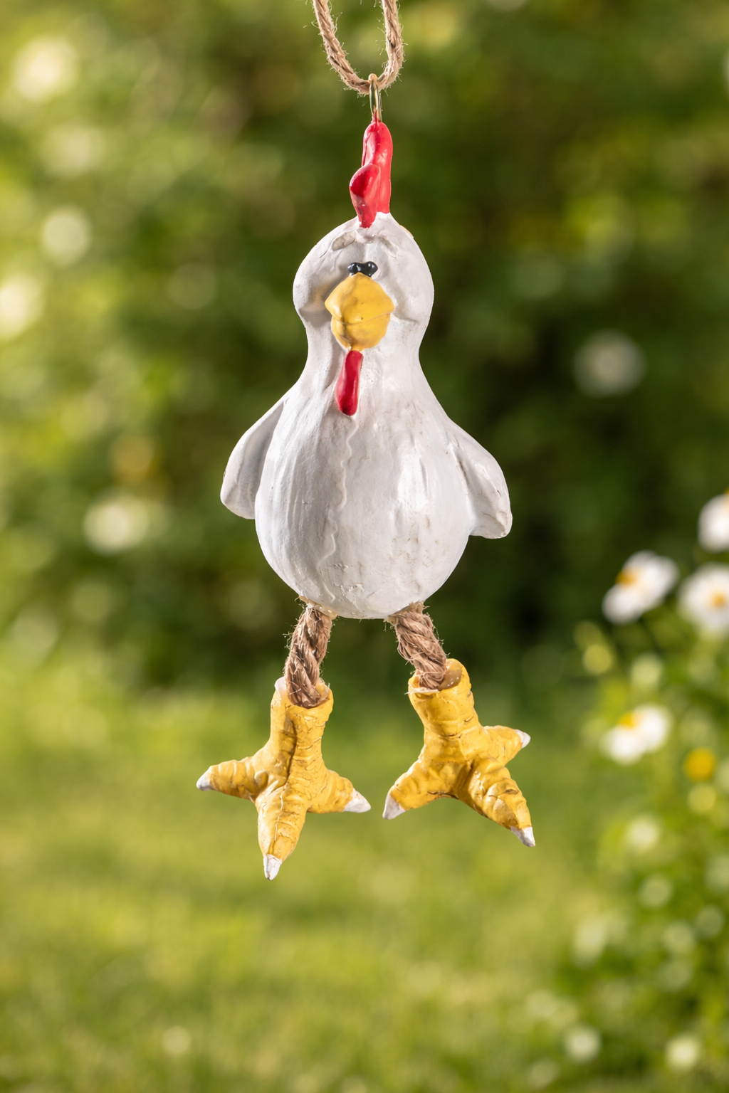 Bac 017 Chicken Ornament Farm Animal Decor