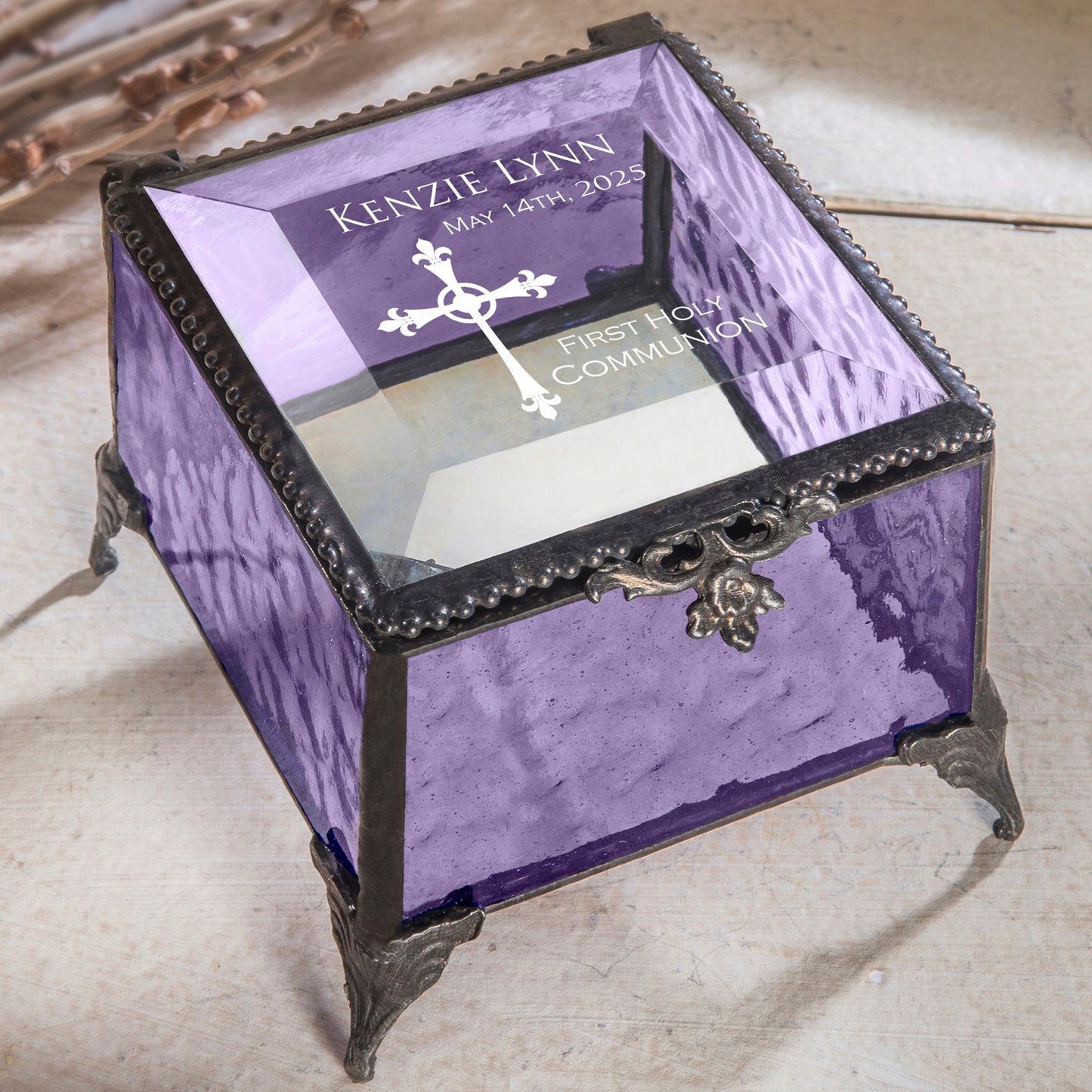 First Communion Personalized Gift for Girls  | Box 326 EB220
