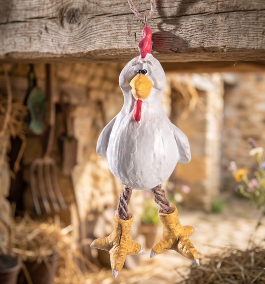 Bac 017 Chicken Ornament Farm Animal Decor