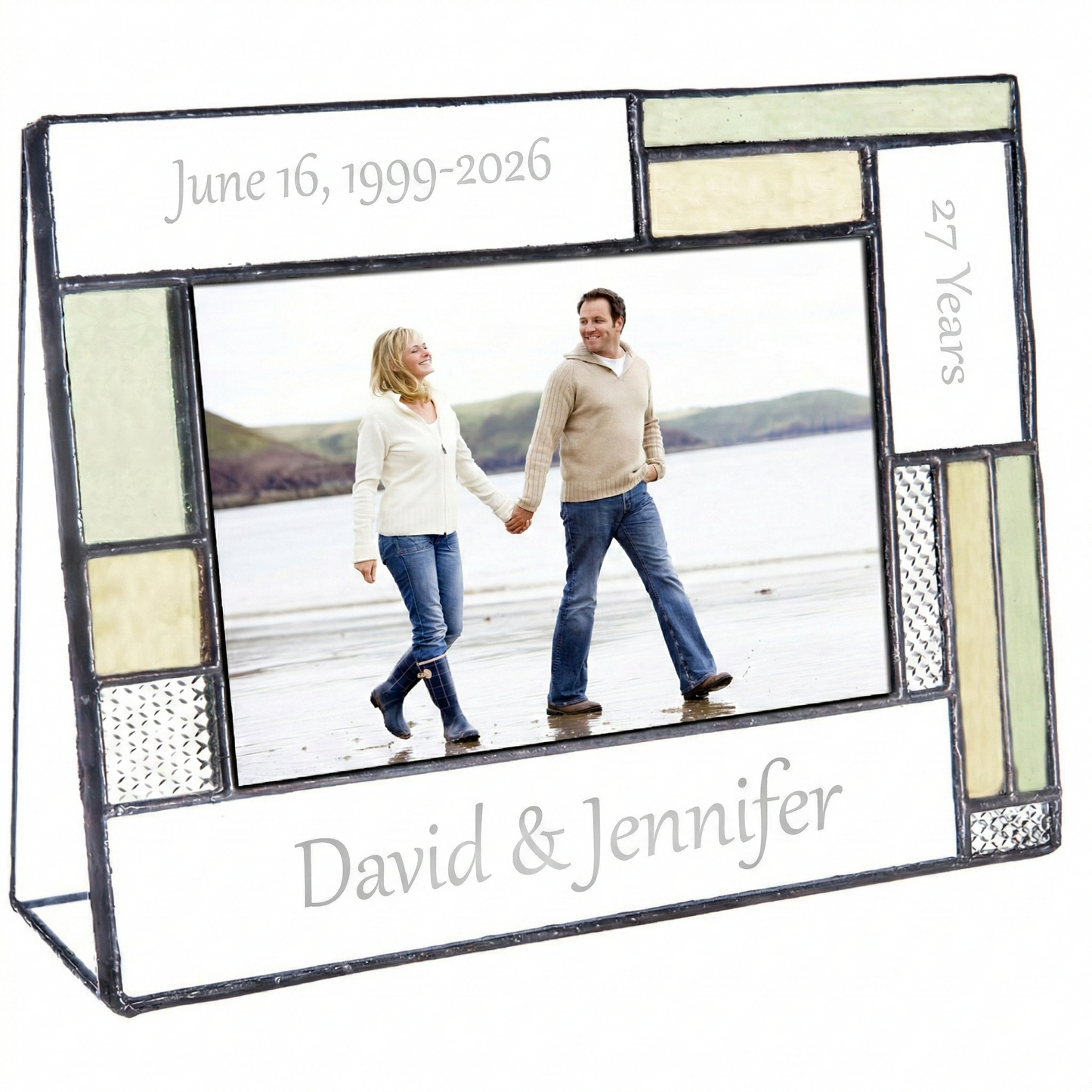 Anniversary Frame Personalized Couples Gifts J Devlin | Pic 430 EP625