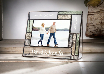 Anniversary Frame Personalized Couples Gifts J Devlin | Pic 430 EP625