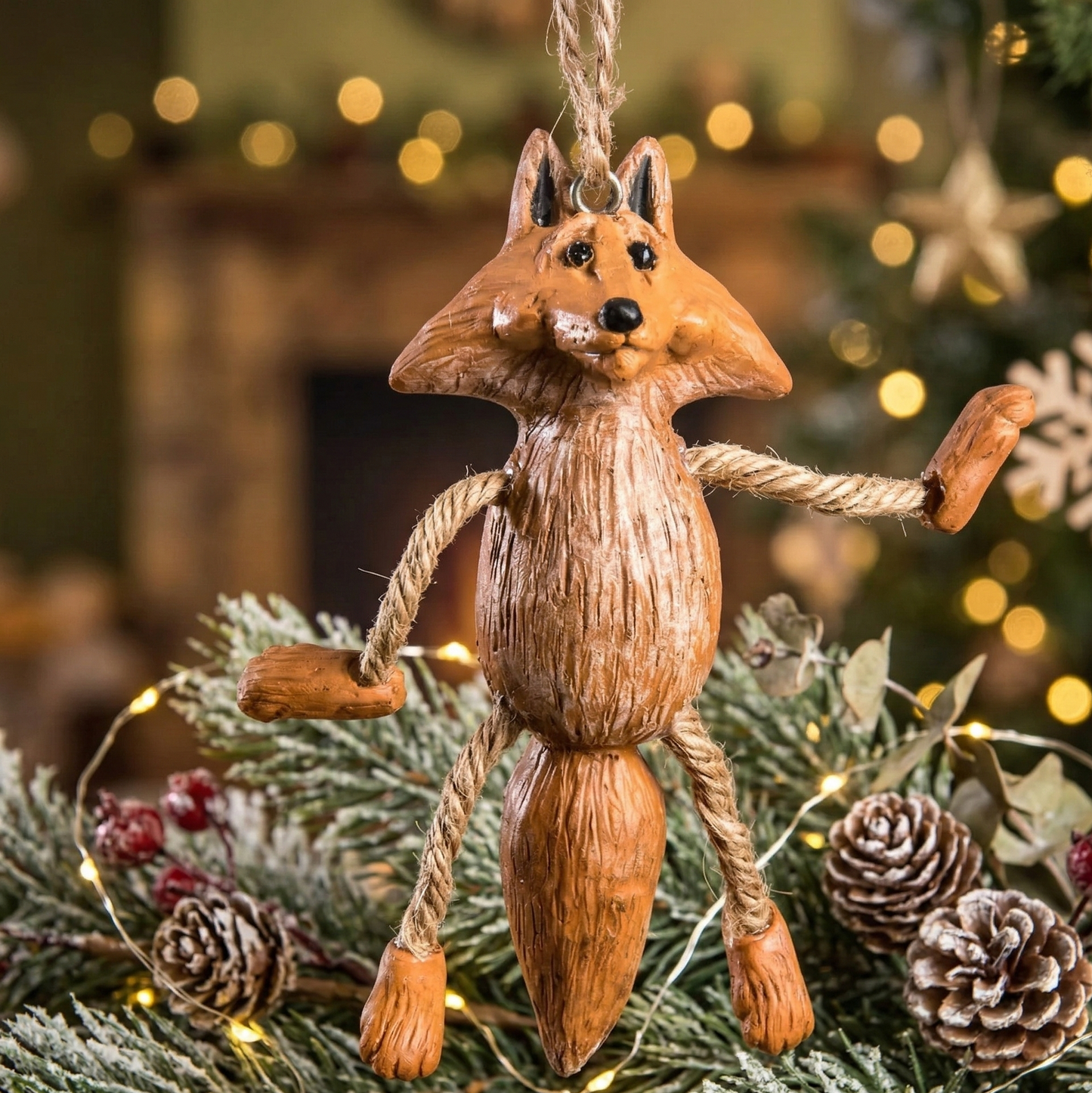 Bac 086 Fox Ornament