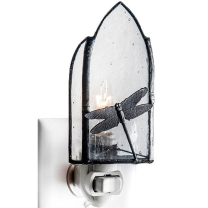 Clear Glass Dragonfly Night Light | NTL 110-2