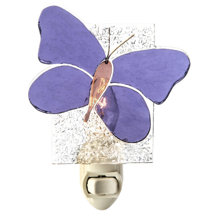 Butterfly Night Light Purple | Ntl 219-3