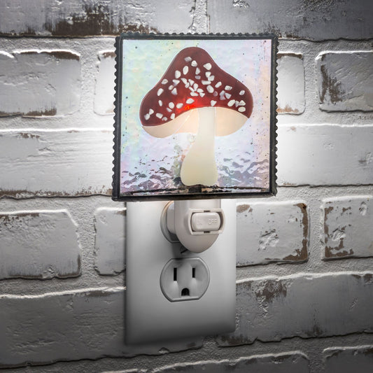 Stained Glass Mushroom Night Light | Ntl 234