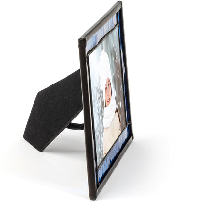 Blue Easel Stained Glass Picture Frame | PIC 324 Series