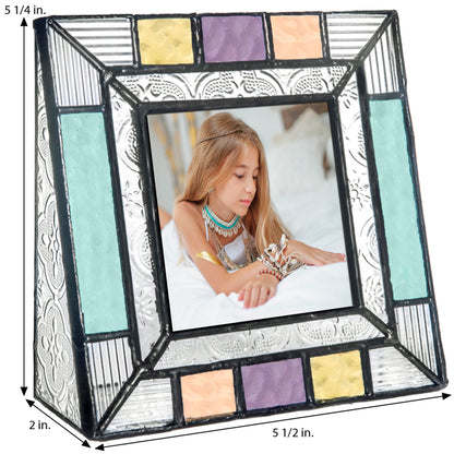 Colorful Stained Glass Picture Frames | PIC 372 Series