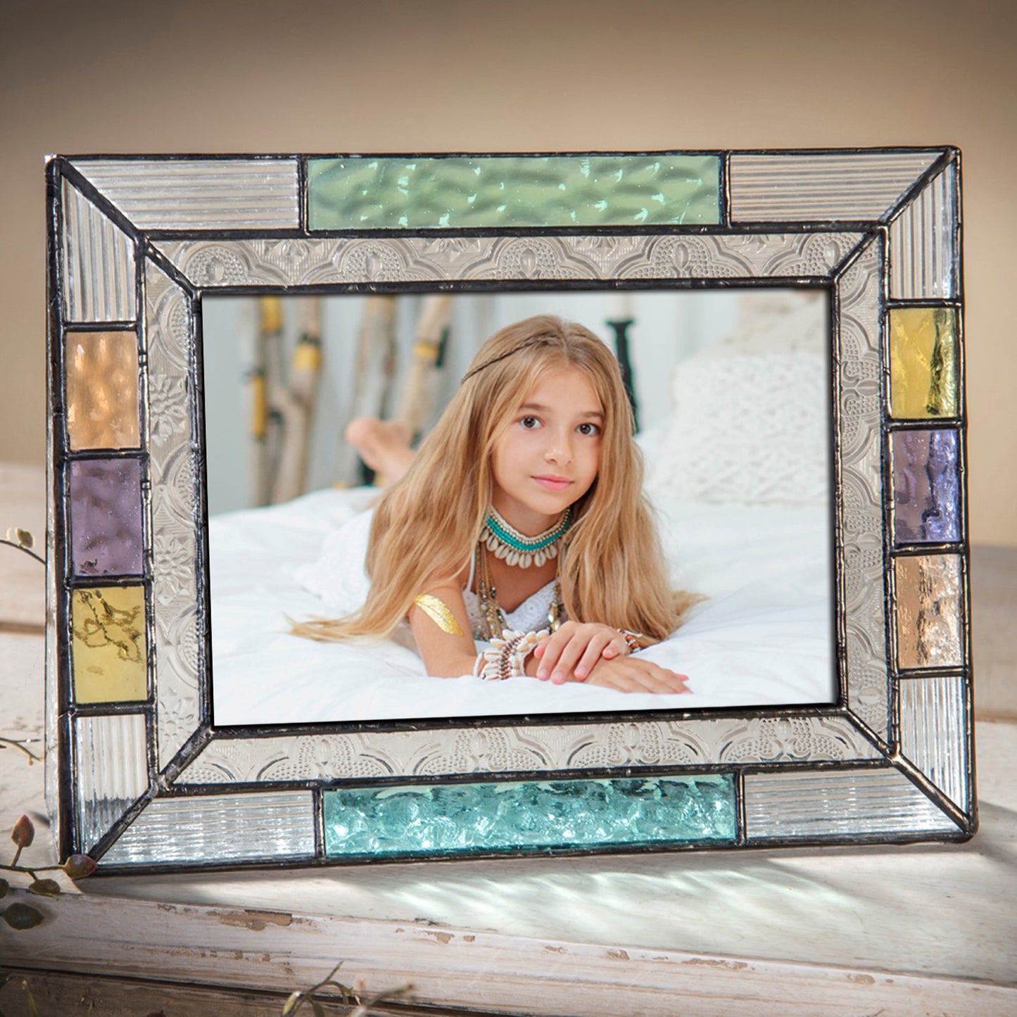 Colorful Stained Glass Picture Frames | PIC 372 Series