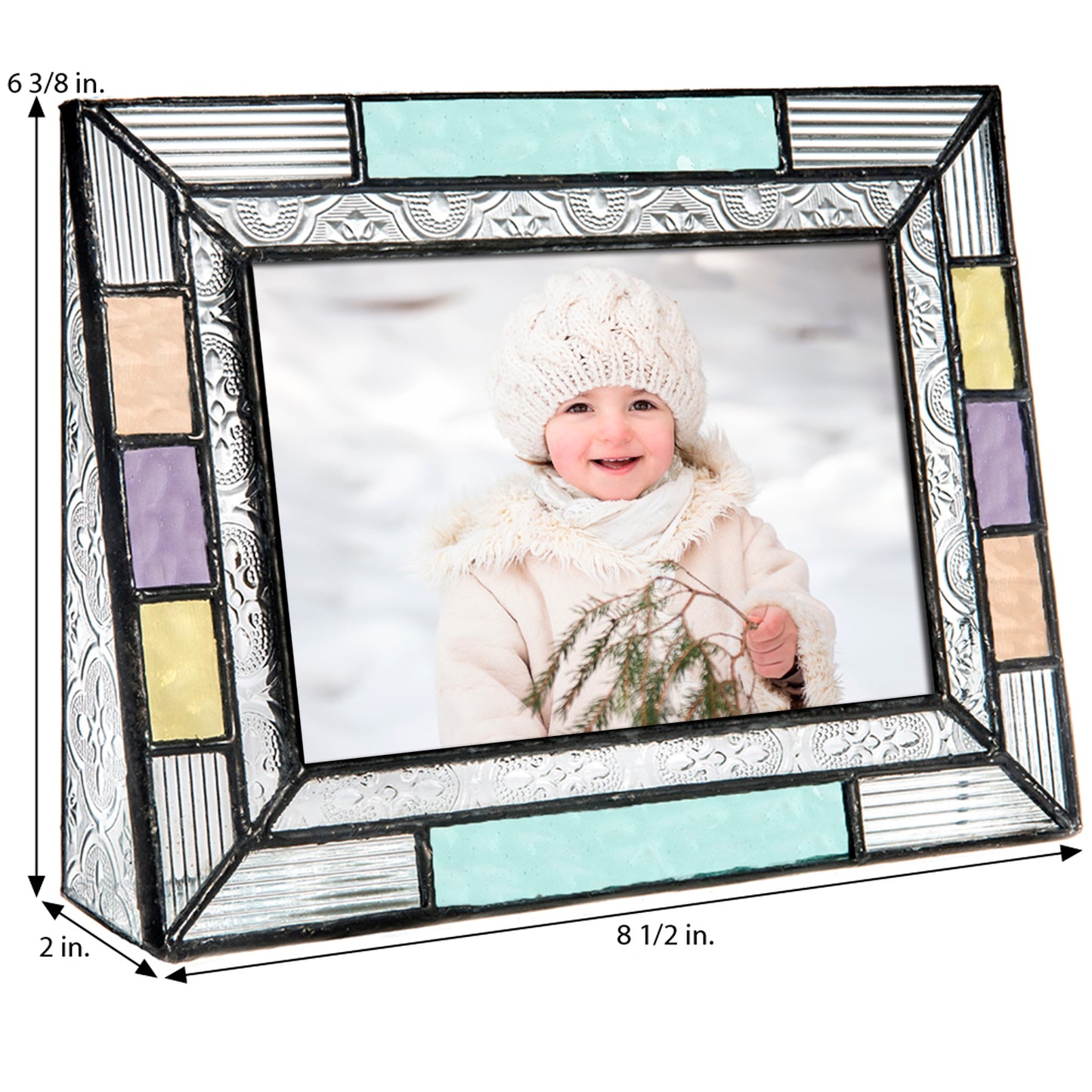 Colorful Stained Glass Picture Frames | PIC 372 Series