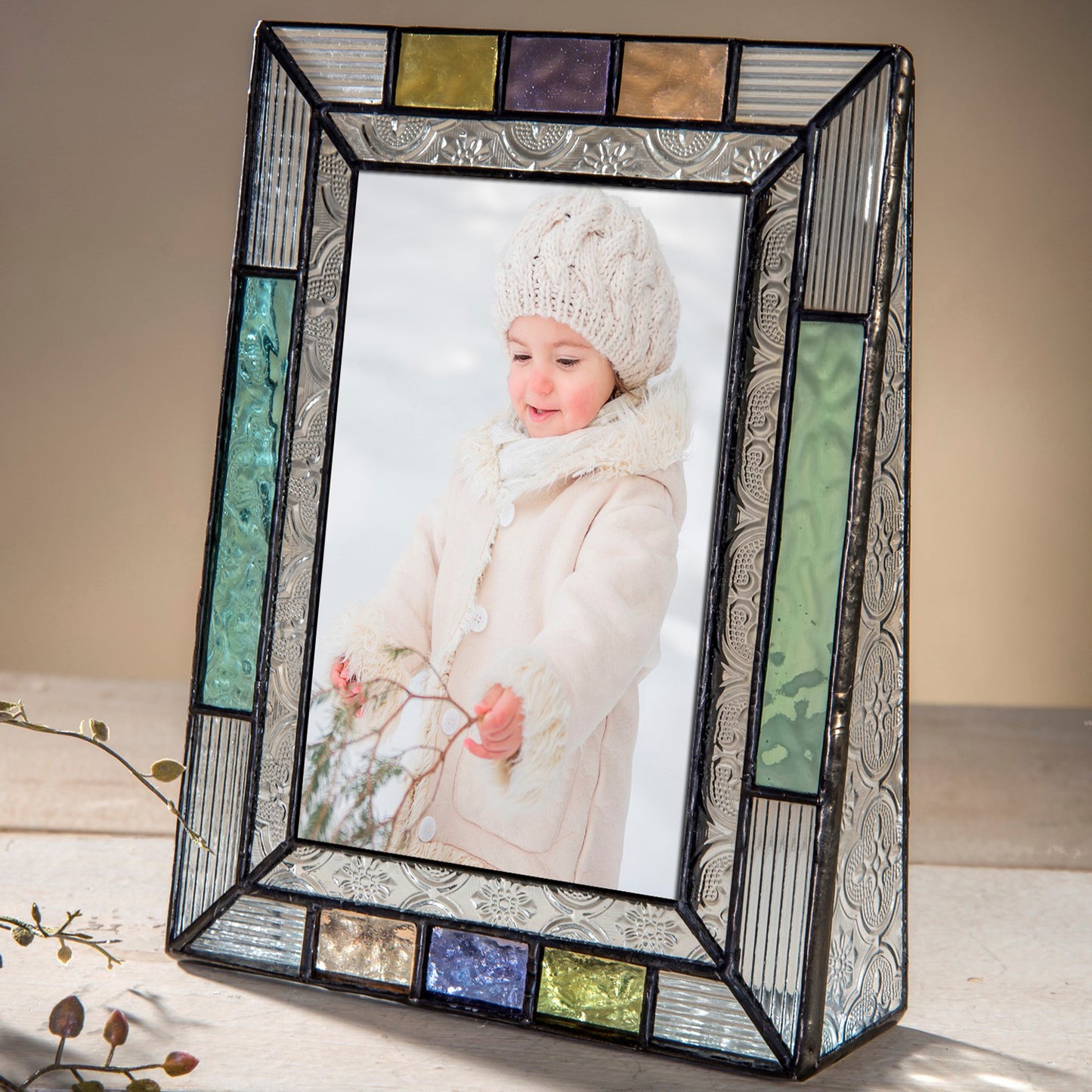 Colorful Stained Glass Picture Frames | PIC 372 Series