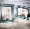 Turquoise Blue Glass Picture Frame | Pic 419 Series