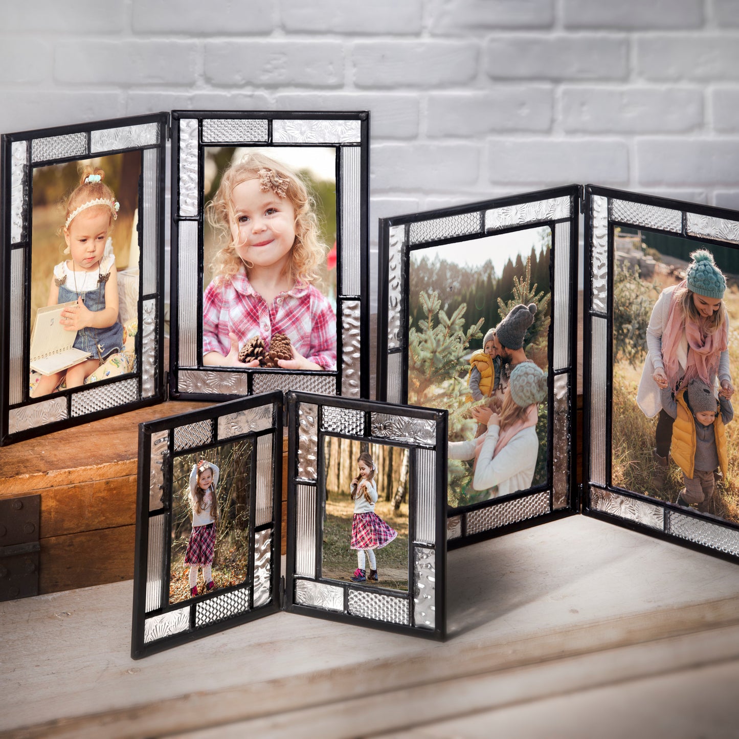 Double Hinged Picture Frames Clear Glass | PIC 460 Series