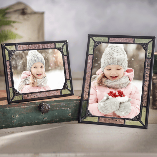 Pink Rose and Sage Green Picture Frames | Pic 464 Series