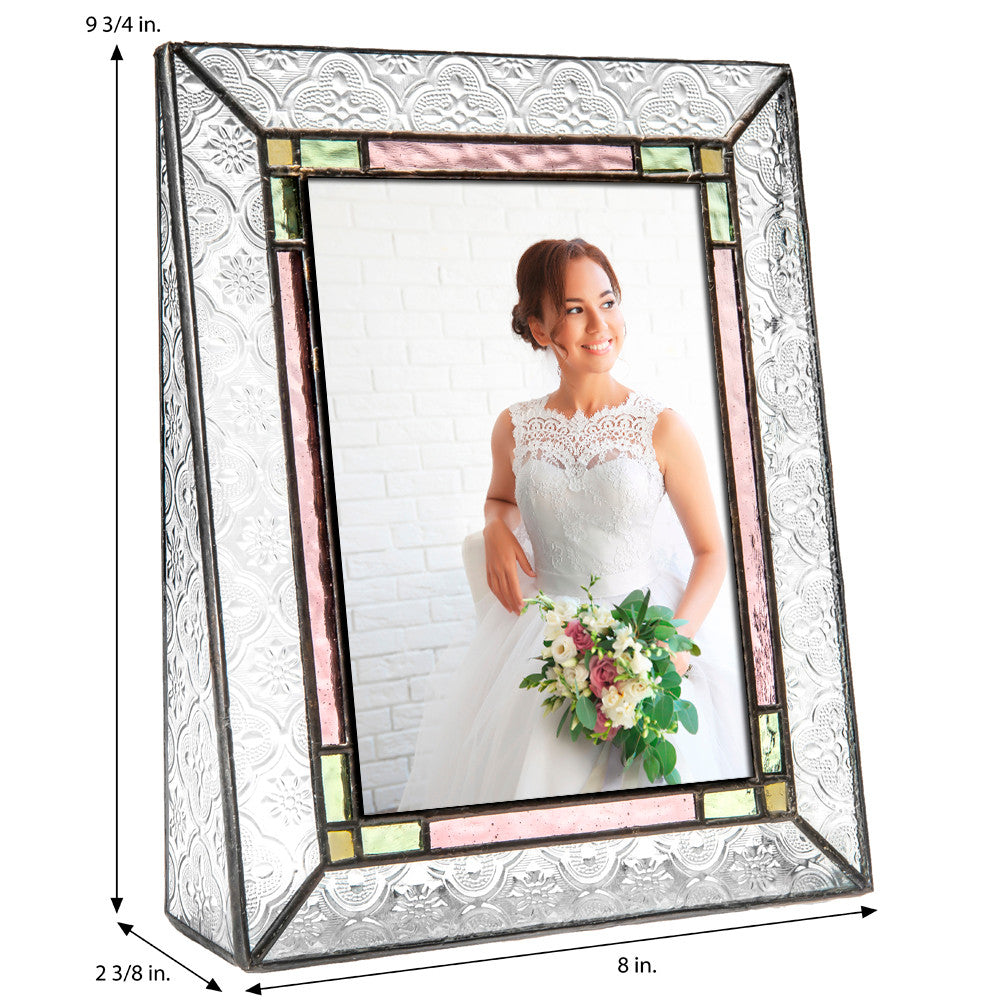 Vintage Stained Glass Wedding Picture Frame | PIC 137 Series