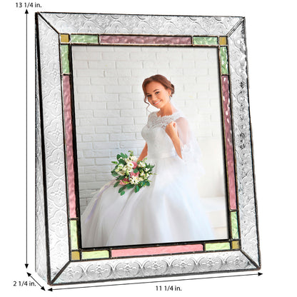 Vintage Stained Glass Wedding Picture Frame | PIC 137 Series