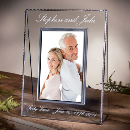 Personalized Anniversary Picture Frames by J Devlin | Pic 319 EP553