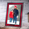 Red Stained Glass Picture Frame | PIC 325 Series