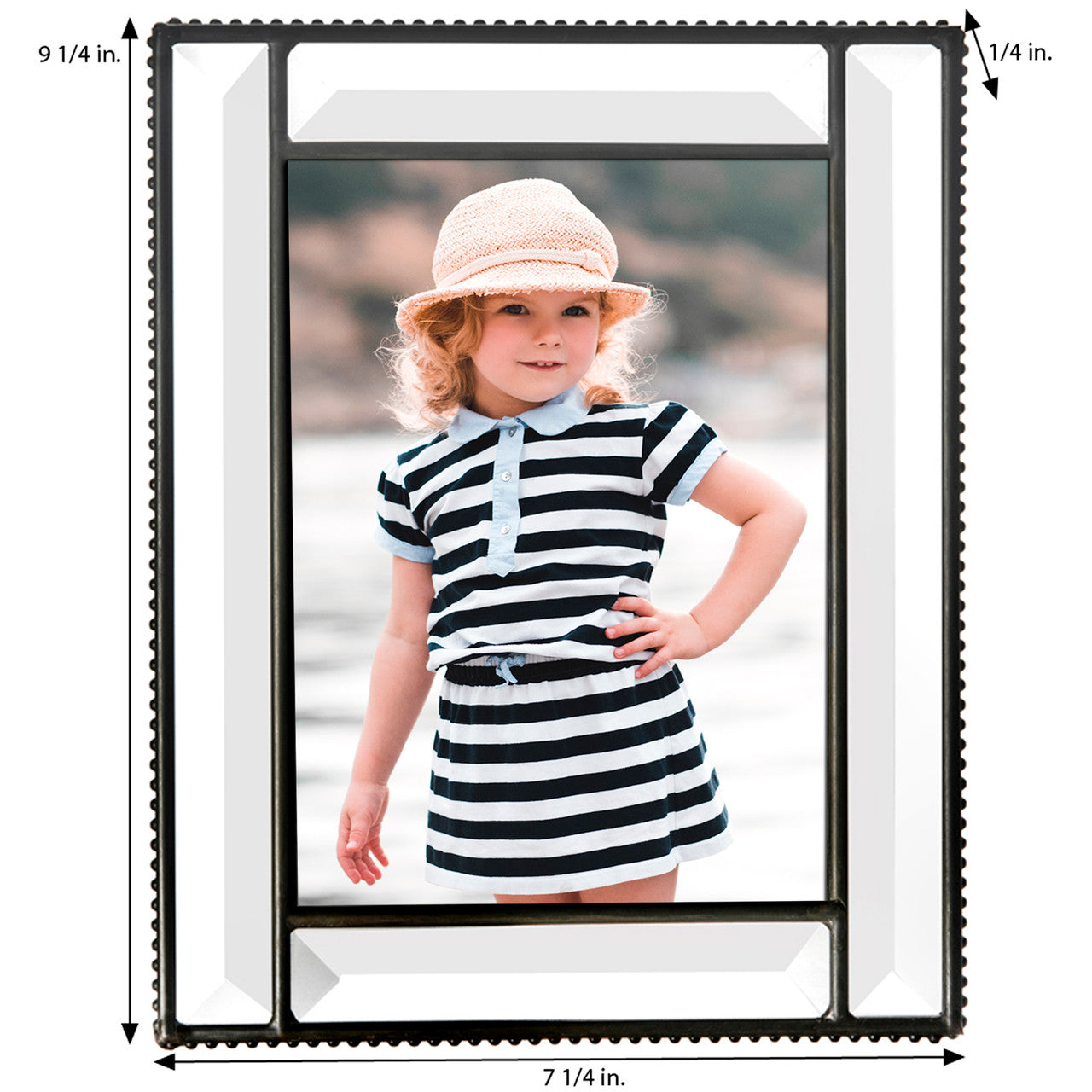 Clear Glass Easel Picture Frame | PIC 354 Series