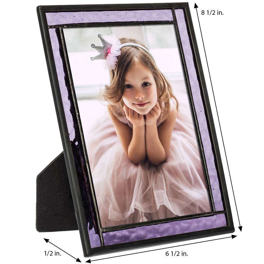Purple Stained Glass Picture Frame | PIC 364 Series