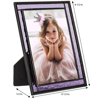 Purple Stained Glass Picture Frame | PIC 364 Series
