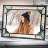 Vintage Green Stained Glass Picture Frames | PIC 404 Series