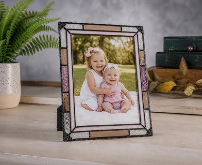 Classic Ivory, Peach & Florentine Picture Frame — 4x6, 5x7 & 8x10 | Pic 454 Series