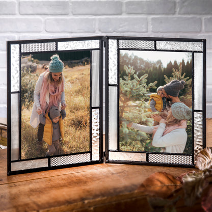 Double Hinged Picture Frames Clear Glass | PIC 460 Series