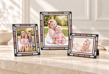 4x6 8x10 5x7 stained glass picture frame

